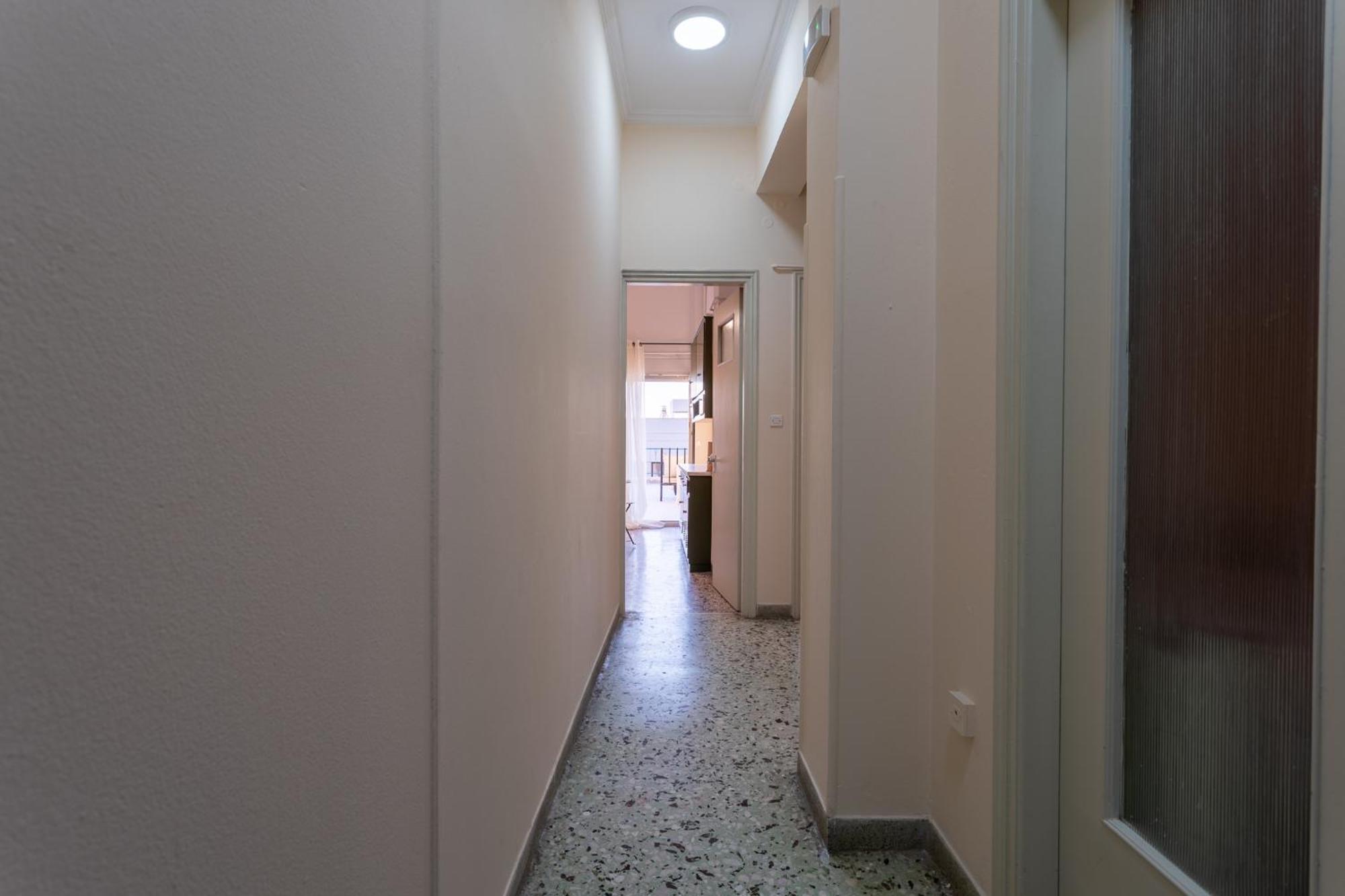 Central Mytilene City-View Apartment For 7 Экстерьер фото